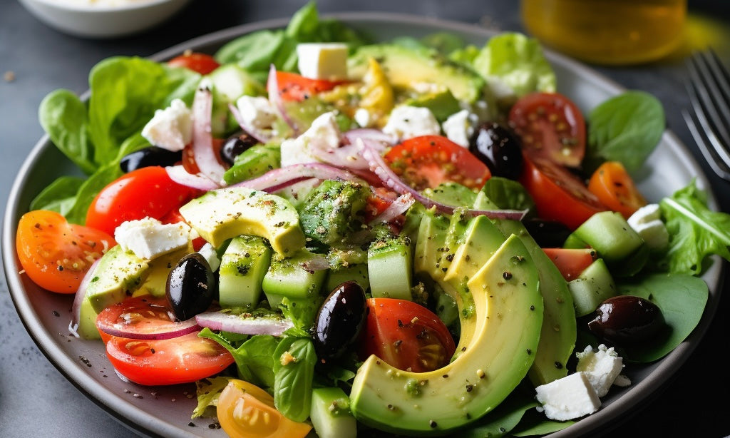 Summer Salad Recipe with Olive Oil
