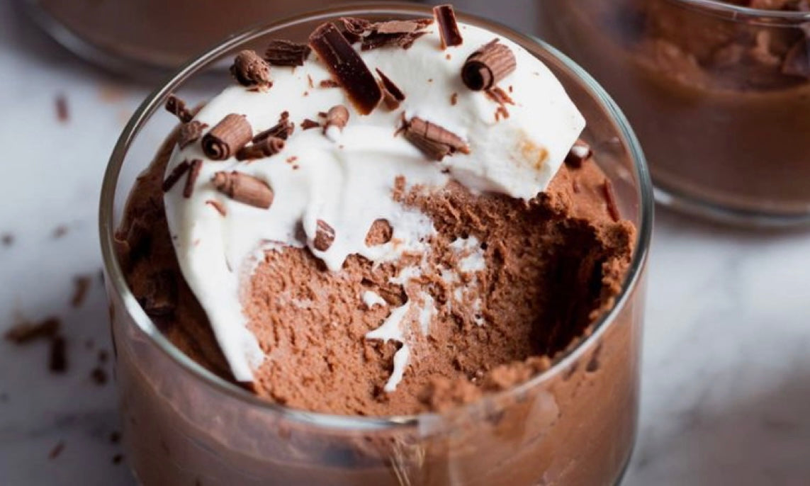 Mousse de chocolate con Aceite de Oliva