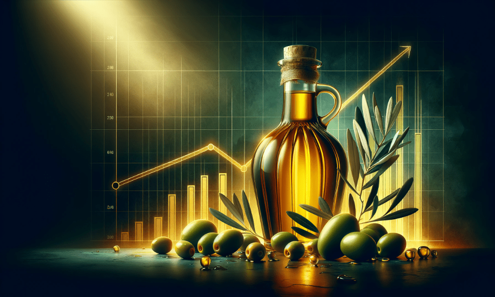 What is happening with the price of Olive Oil?