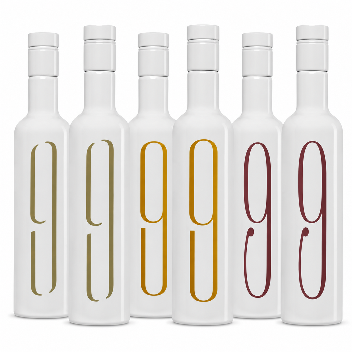 9 Oliveres Pack Degustación 6 × 500 ml — seis botellas